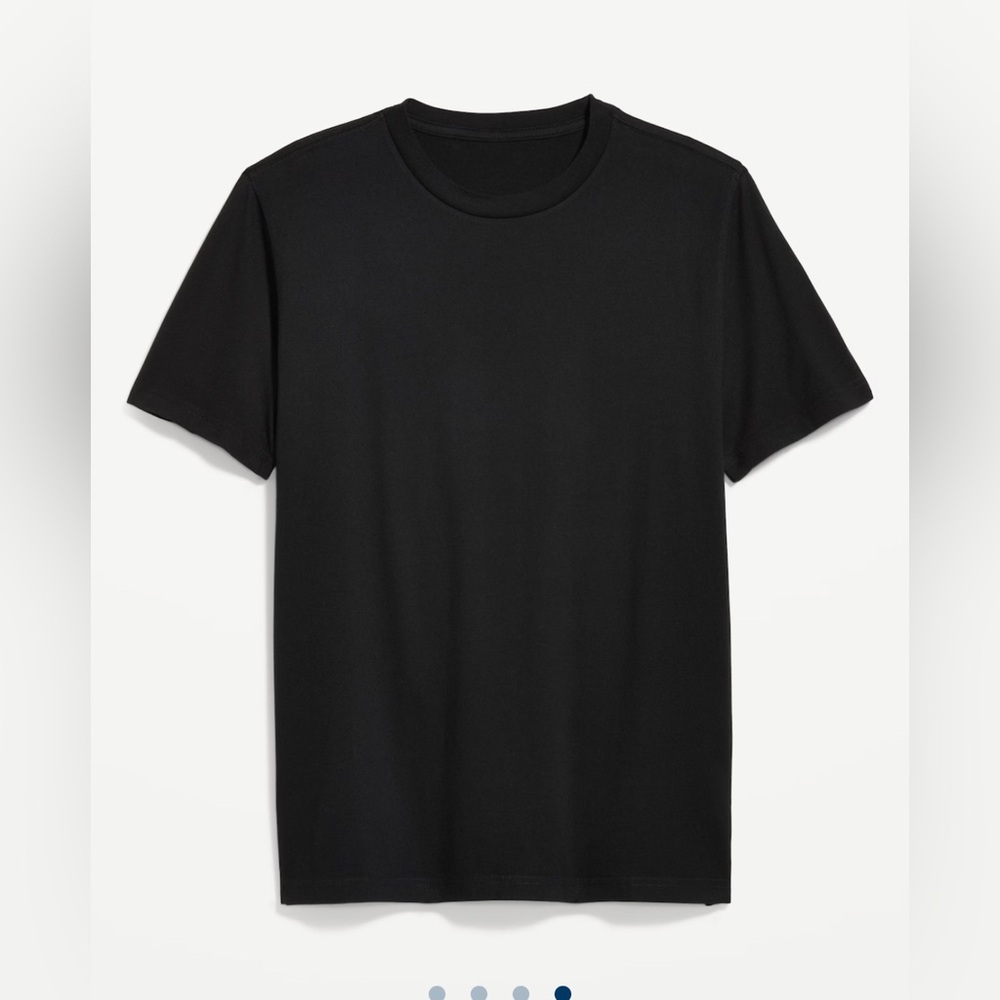 🆕 Old Navy Men’s Crew-Neck Short Sleeve T-Shirt Black XLarge XL - Picture 4 of 11
